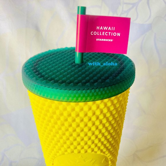 💛NEW💚Starbucks HAWAII🍍Pineapple Cold Cup - Picture 4 of 8